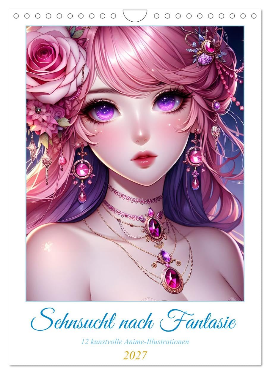 Calendar 2027 · Longing for fantasy