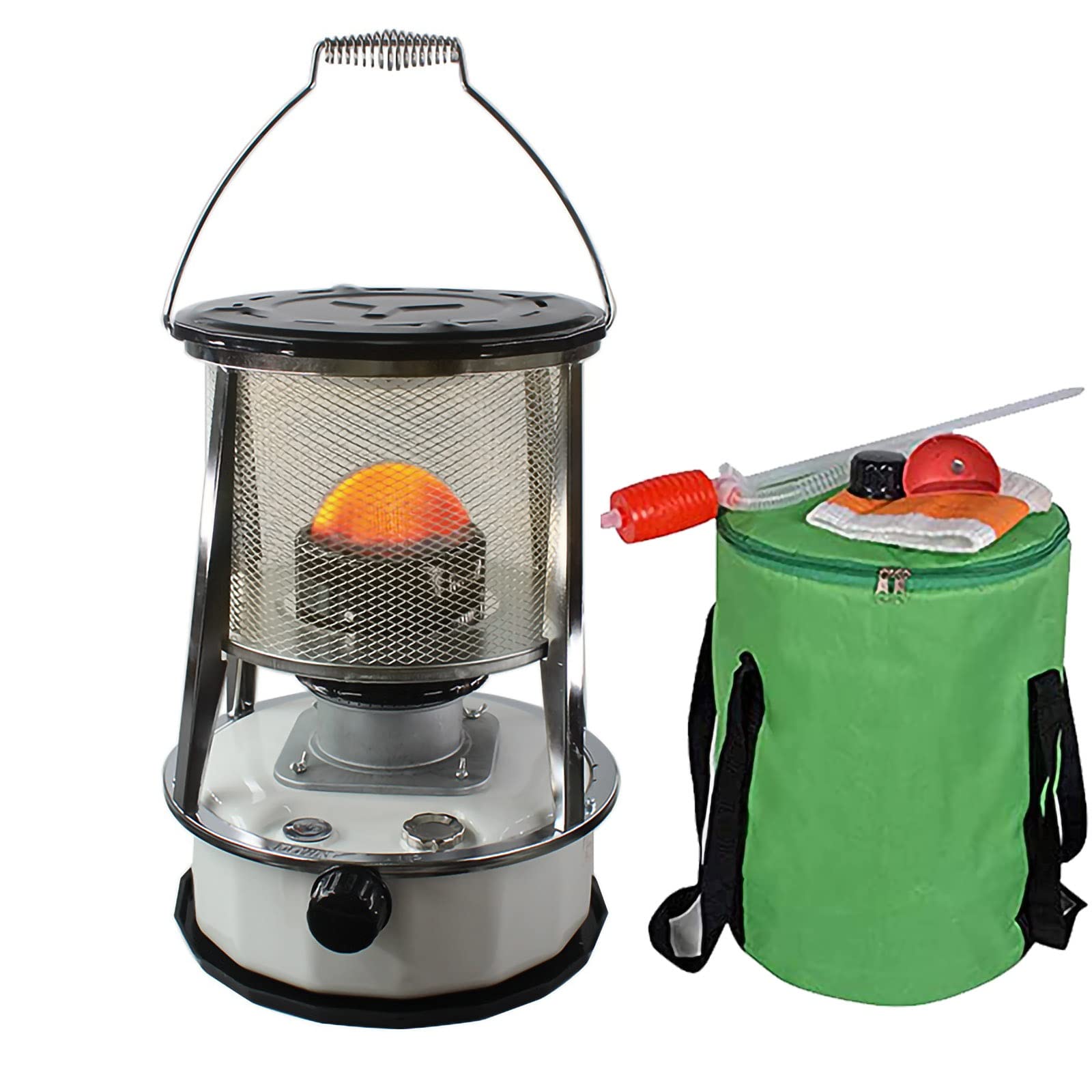 Amazon.com: Outdoor Heater Kerosene Oil Heater, Outdoor Camping Kerosene  Diesel Stove, White Camping Oil Heaters for Indoor Outdoor(6L) (Color :  White) : Home u0026 Kitchen