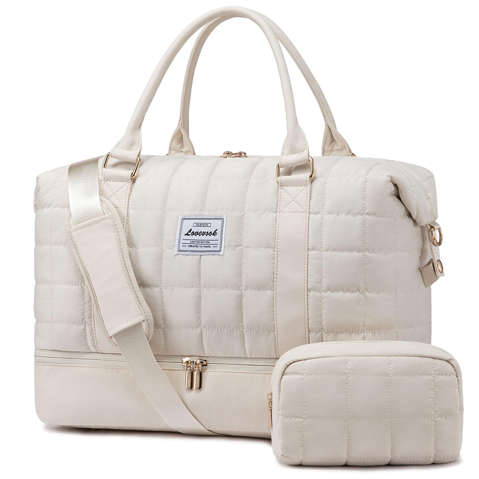 LOVEVOOK Large Duffle Bag Puffer Weekend Bag