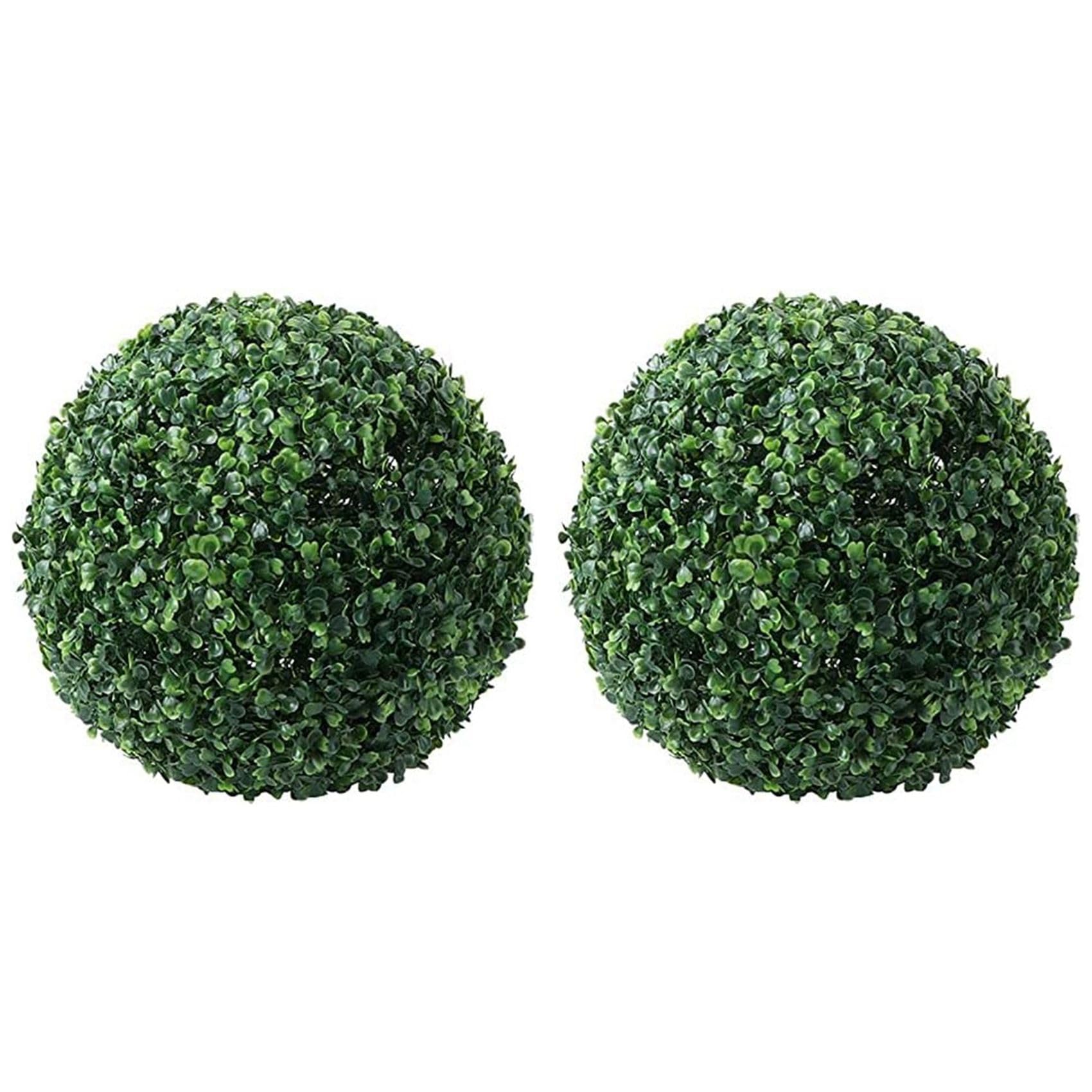 Bolas de plantas artificiales para exterior sin riego ni poda