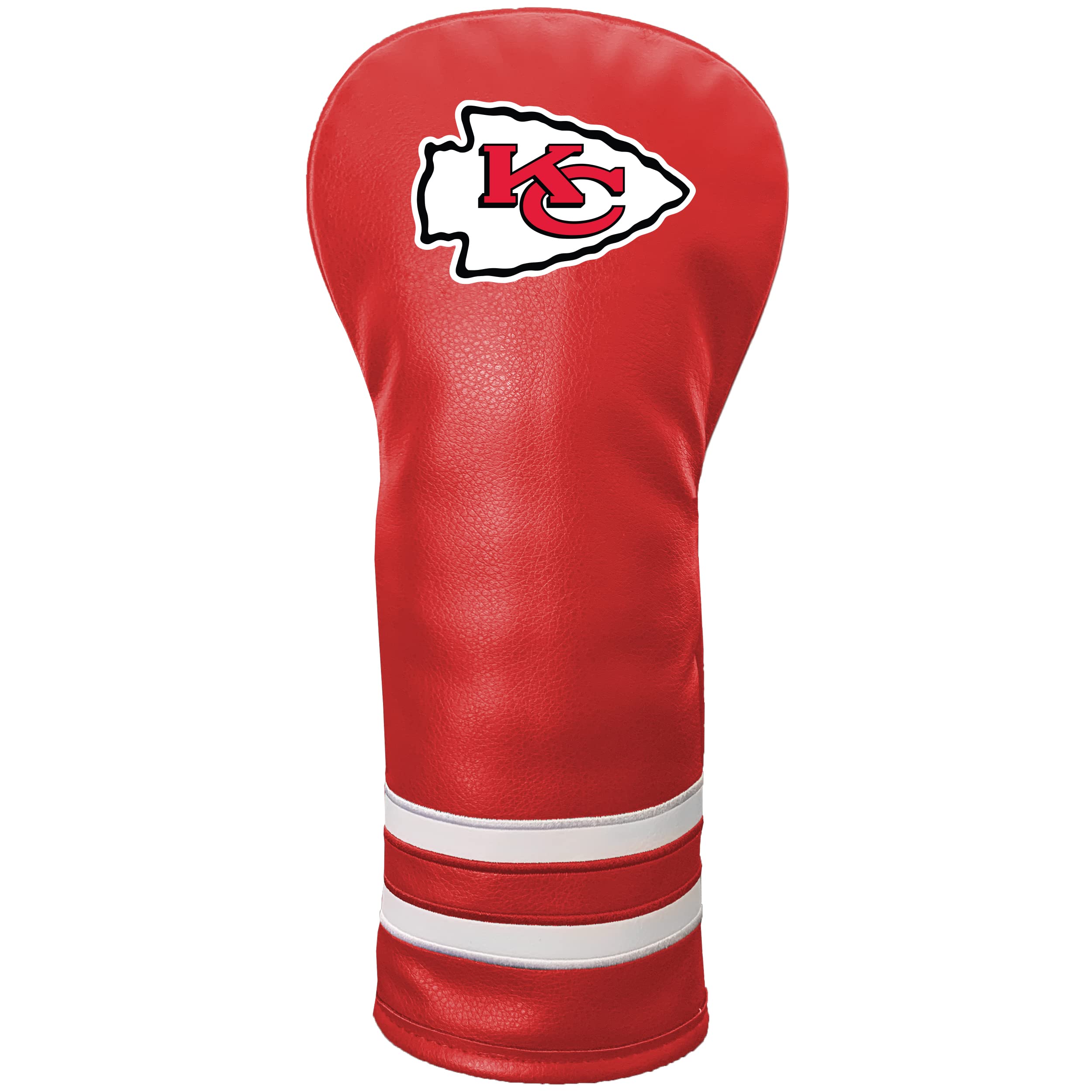 Team Golf NFL Kansas City Chiefs Vintage Fairway Headcover (Color) - Printed Team Golf NFL Vintage Fairway Headcover (Printed), Fits All Fairway, Hybrid and Utility Clubs