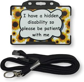 Hidden Disability ID Card - Lanyard - Disability Awareness