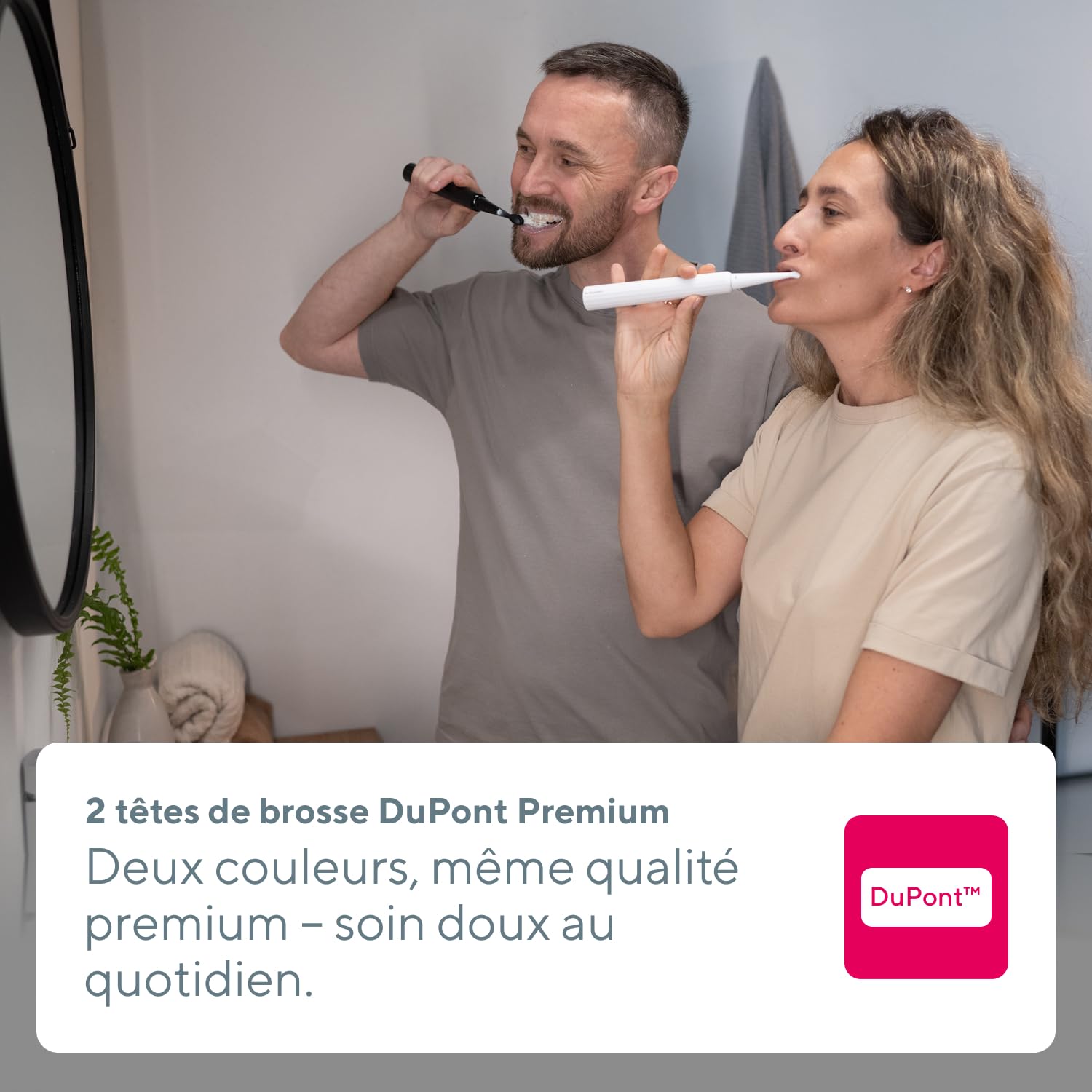 B.Well MED-870 Brosse à dents sonic - Adultes 12 modes autonomie 4 mois | Qualité suisse: 4 modes avec 3 intensités, minuteur intelligent, mémoire du mode & étanchéité IPX7, Noire