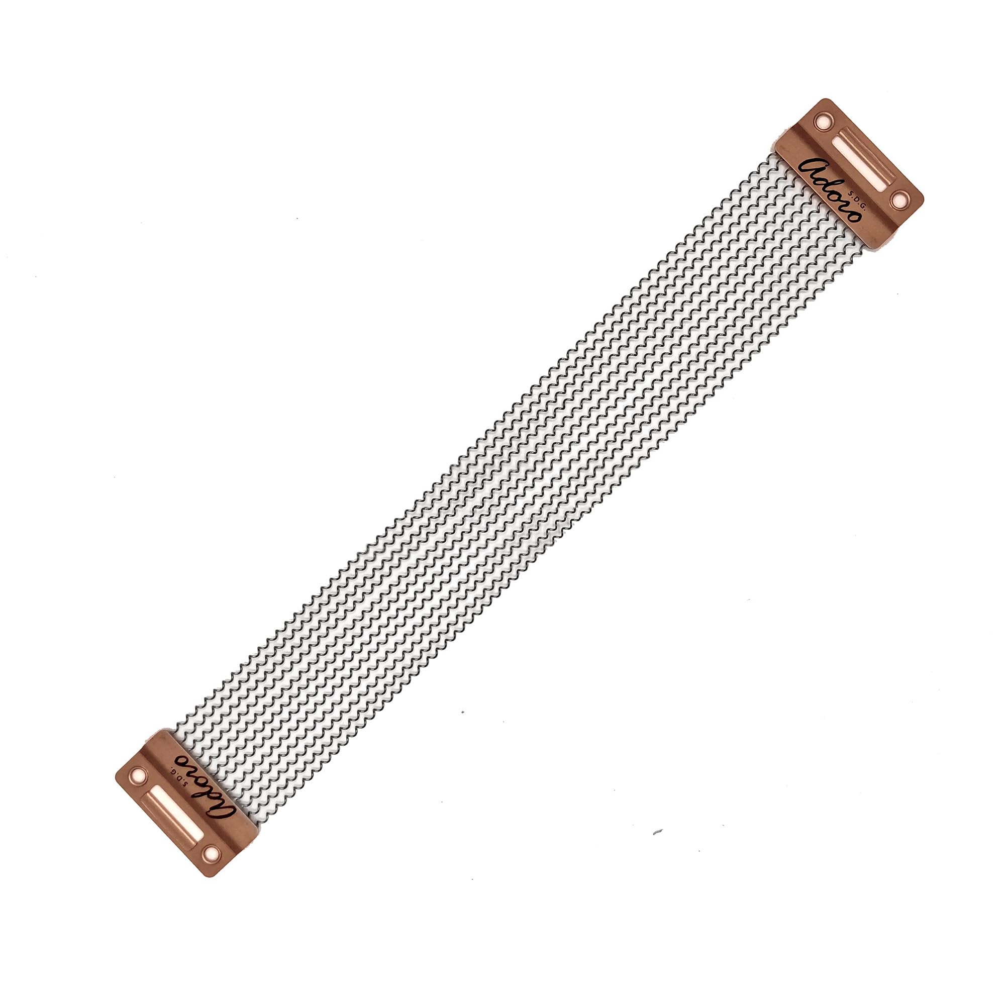 12" 12er Adoro Vintage Custom Wire -Phosphor Bronze Snareteppich mit 12 Drähten für reduzierte Lautstärke und weniger Mitrascheln, 1 Set