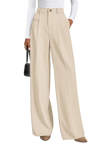 PRETTYGARDEN Womens Wide Leg Dress Pants 2026 Business Casual Flowy