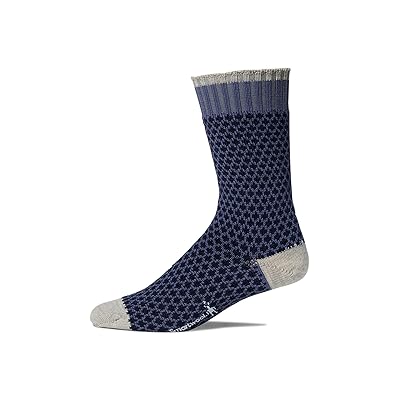 Smartwool Everyday Popcorn Polka Dot Crew Socks Crew Cut Socks Shoes Nightfall Blue