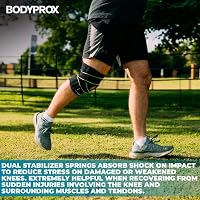 Bodyprox térdtámasz oldalsó stabilizátorokkal és gél párnákkal 7