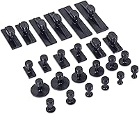 Vista 1 de Black Plague Tabweld Smooth Smooth Series Tabs Variedad PDR Set – 24 piezas – Pestañas redondas y rectangulares – Juego de pestañas de eliminación