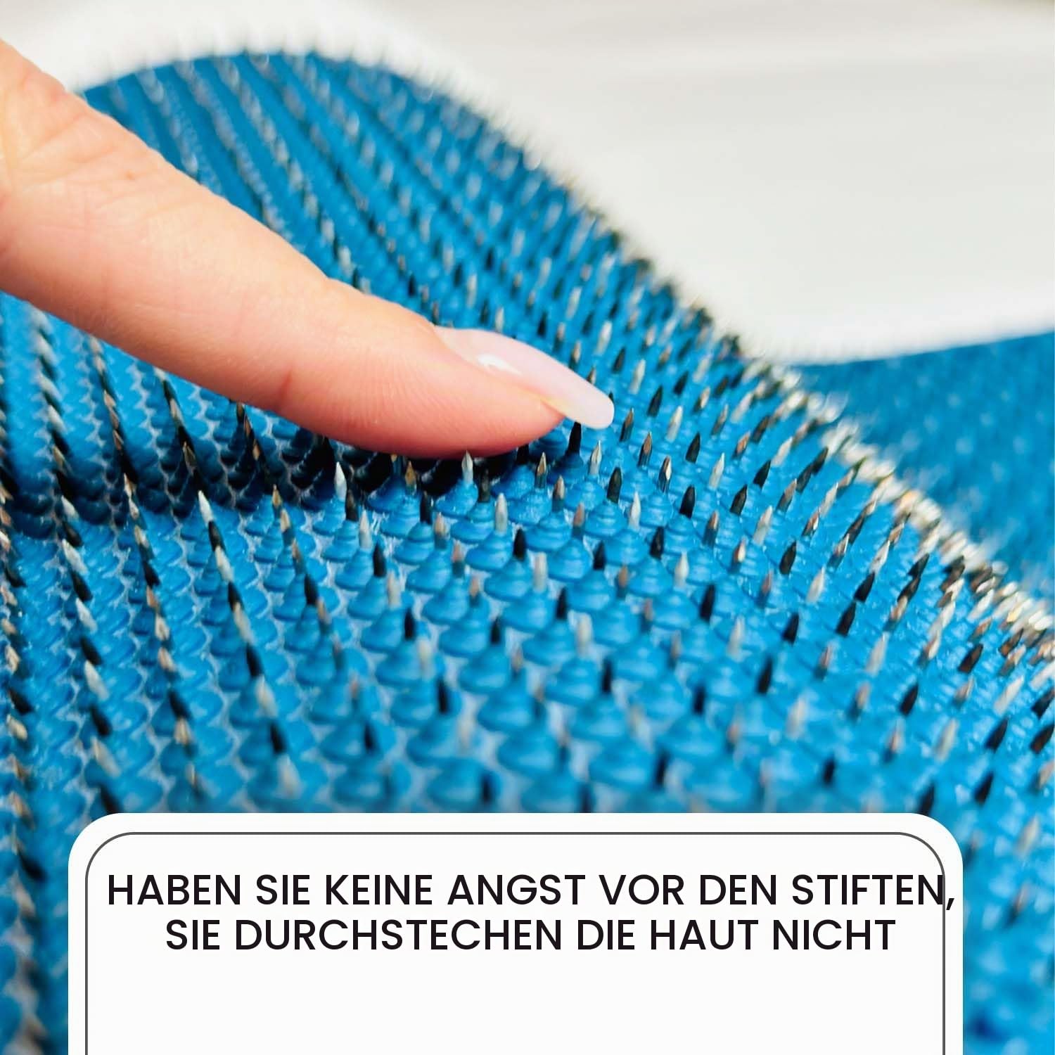 Akupressur Matte groß - Plus, Nadelabstand: 6.2 Ag, Größe: 560x290 mm, Nadelanzahl:4538.