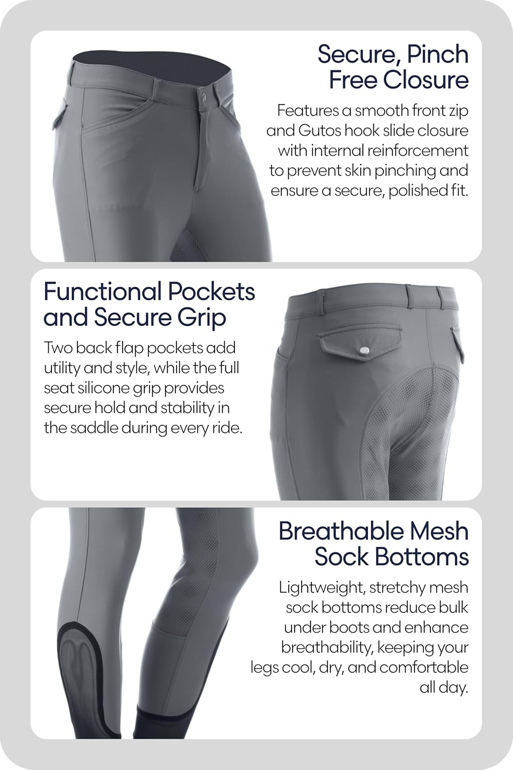 Equinavia Erik Mens Full Seat Breeches