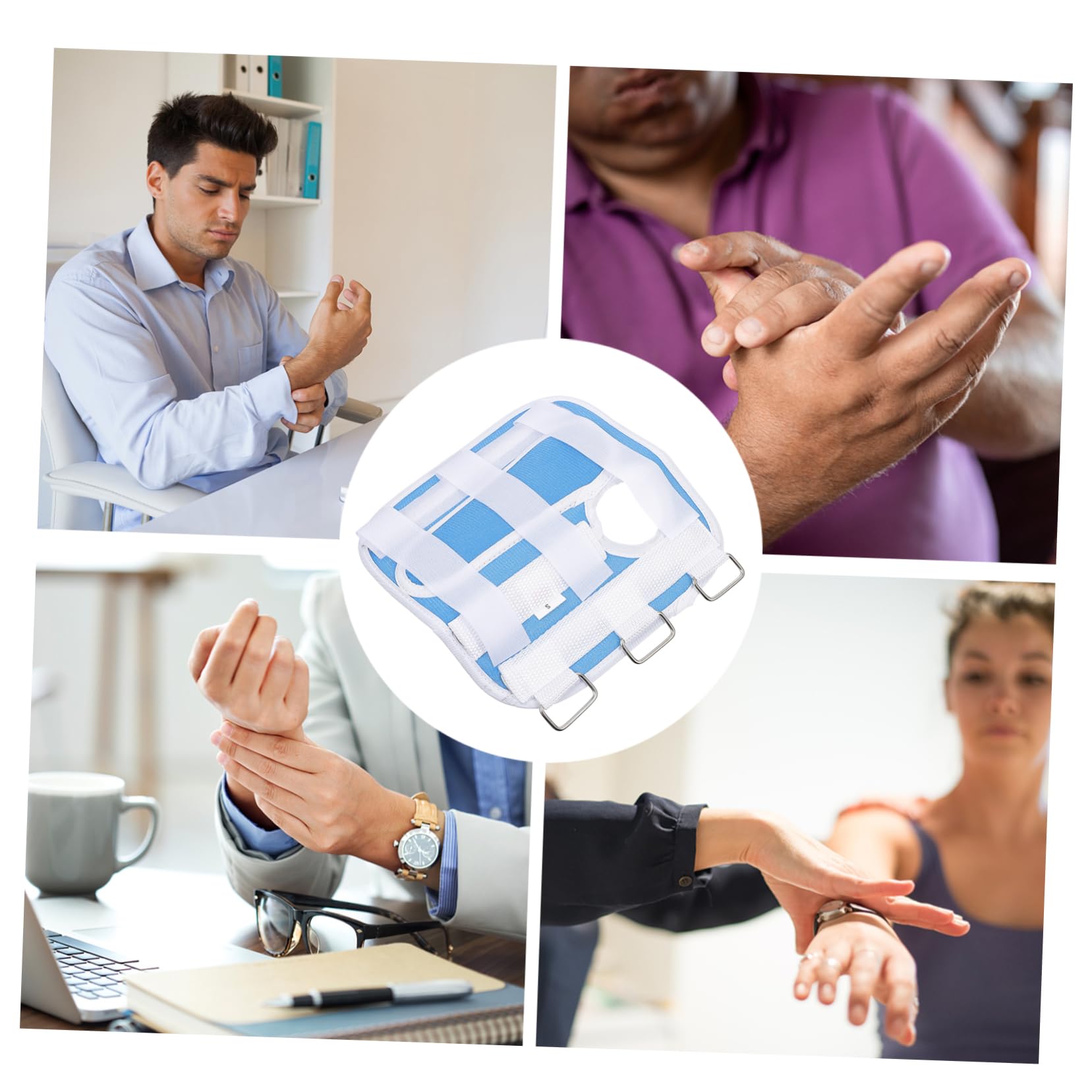 Holibanna Dislocated Forearm Sling Breathable Support Brace Strap for Right Hand Arm Fixed Strap for Fractured Forearm Comfortable Design for Rehabilitation