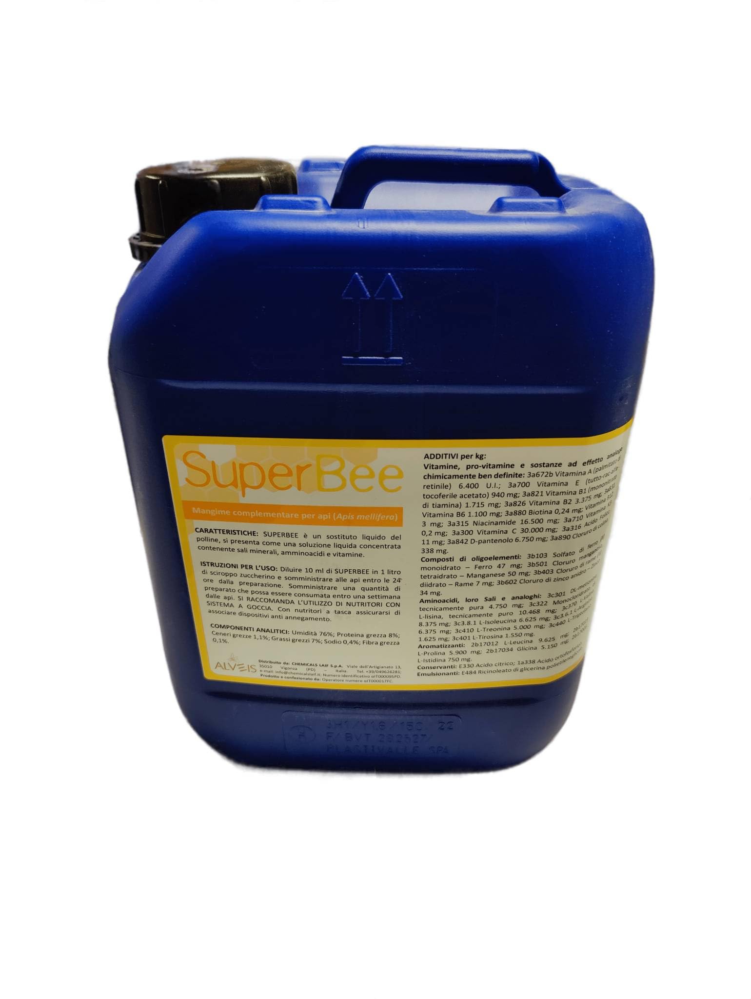 SUPERBEE - ALIMENTO COMPLEMENTARE PROTEICO per API - 5 kg