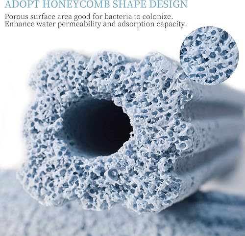 Miniatura 3 de boxtech Medios de filtro de acuario, medios de filtro porosos nano para tanque de sumidero, estanque, tanque de peces (30 piezas)