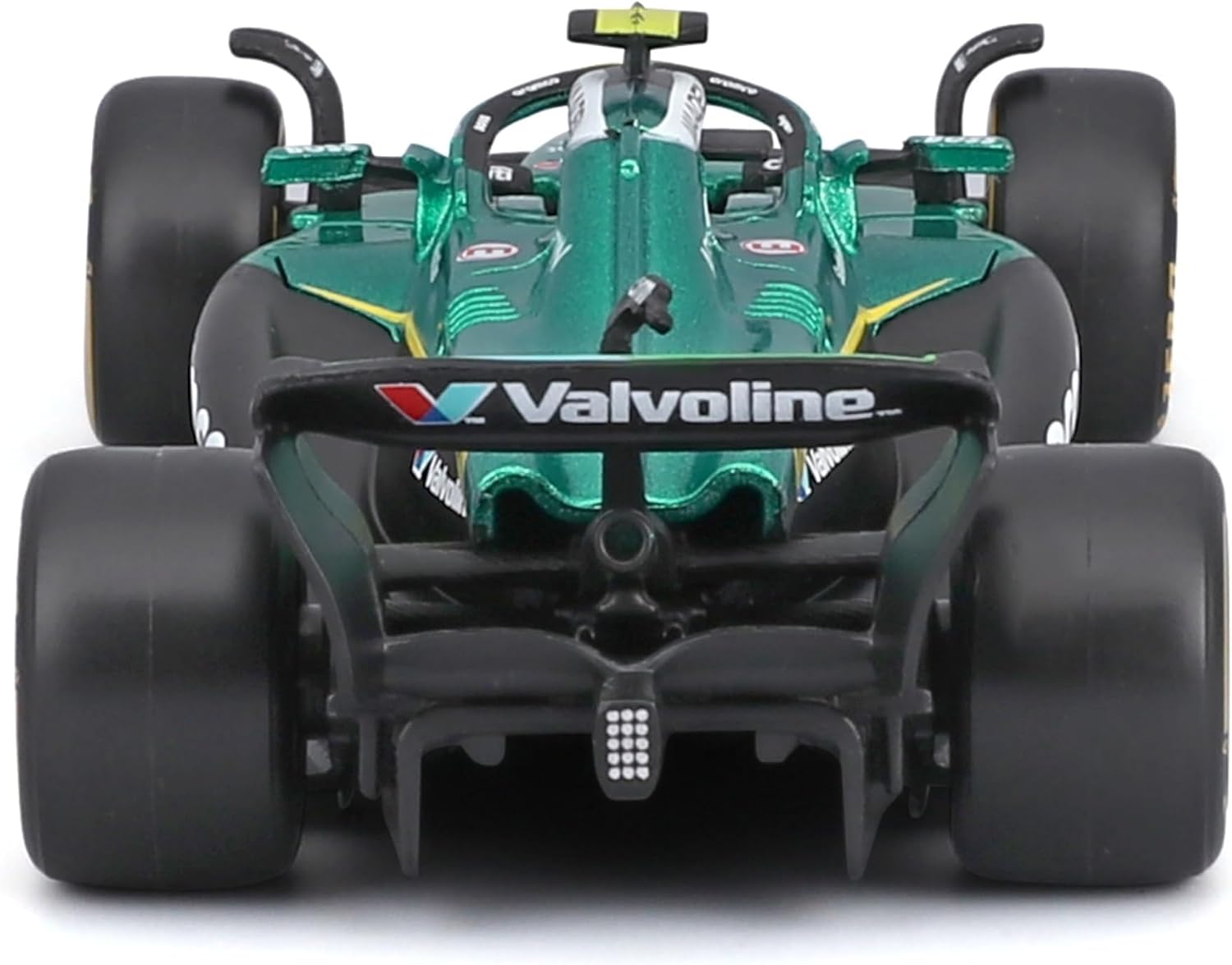 Bburago 1:43 Scale Race Formula Aston Martin AMR25 w/Helmet (2025), Alonso #14