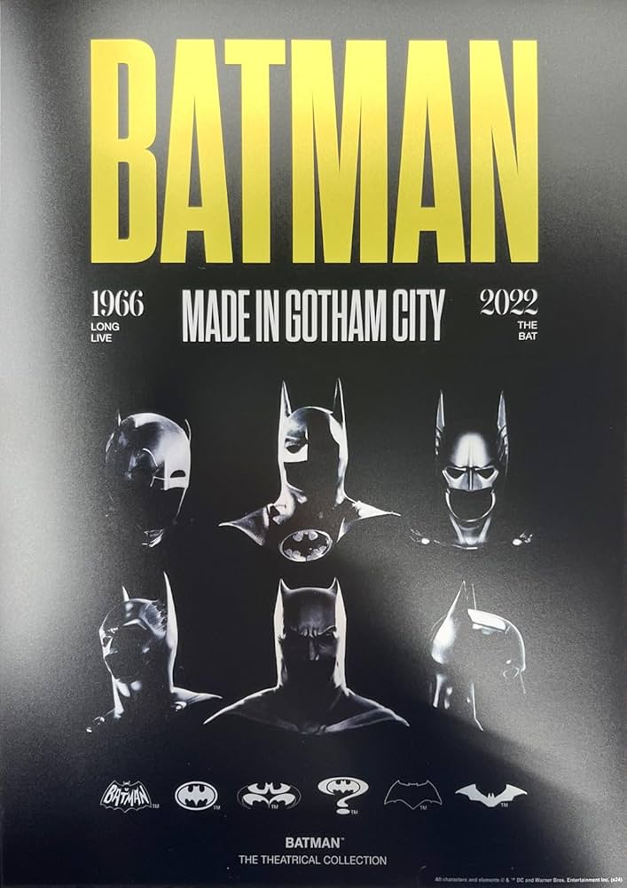 Amazon.co.jp: バットマン85周年 メタリックポスター Amazon.co.jp: バットマン85周年 メタリックポスター