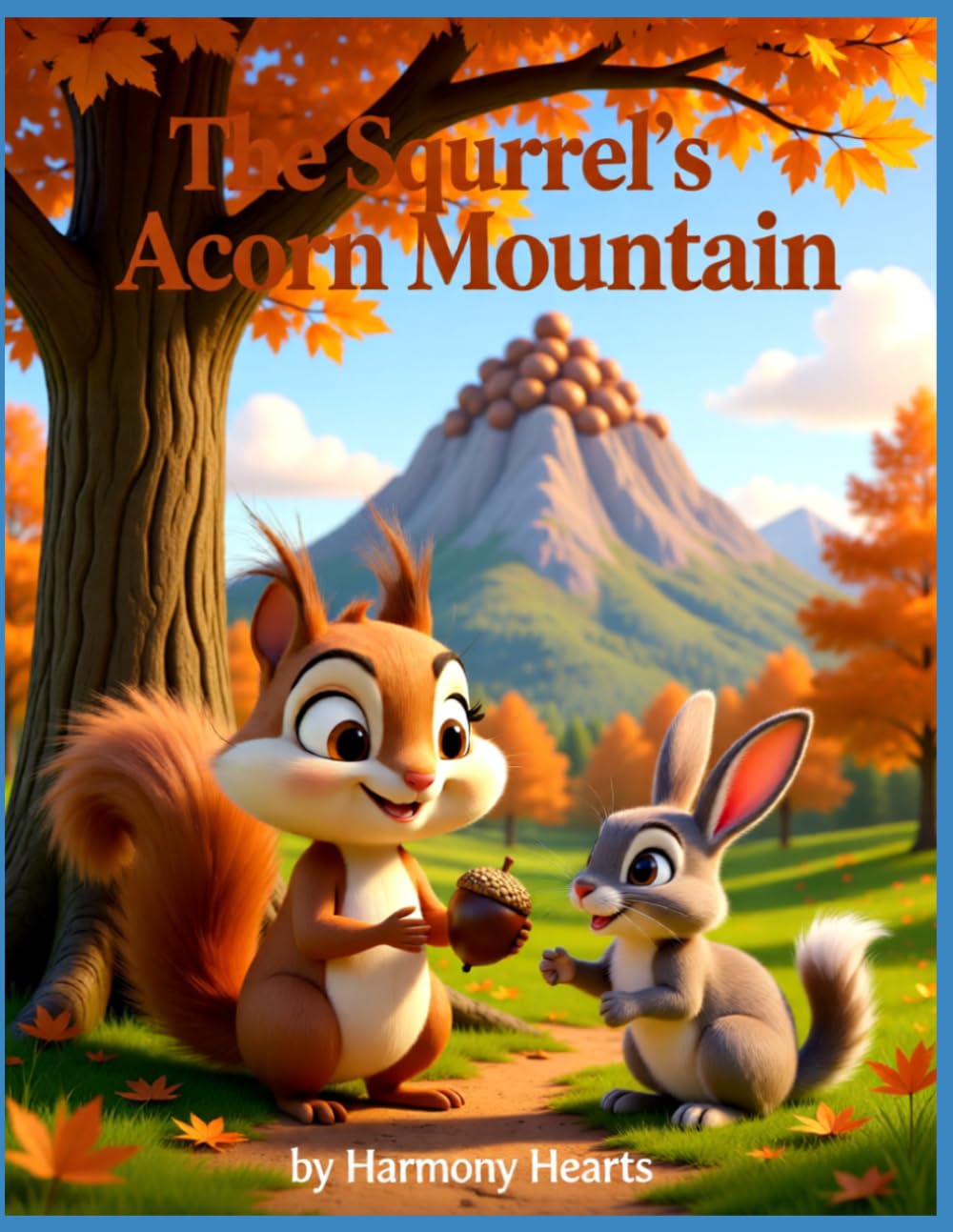 The Squirrel's Acorn Mountain: A Heartwarming 3D Pixar-Style Children's Story About Sharing, Friendship, and Kindness
