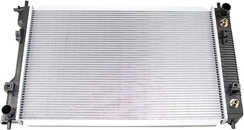 Miniatura 24 de TRQ Radiador de 1 Fila Compatible con 06-09 Chevrolet Trailblazer V8 6.0L 06-08 Trailblazer V8 5.3L 03-06 Trailblazer EXT V8 5.3L 05-09 GMC Envoy V8