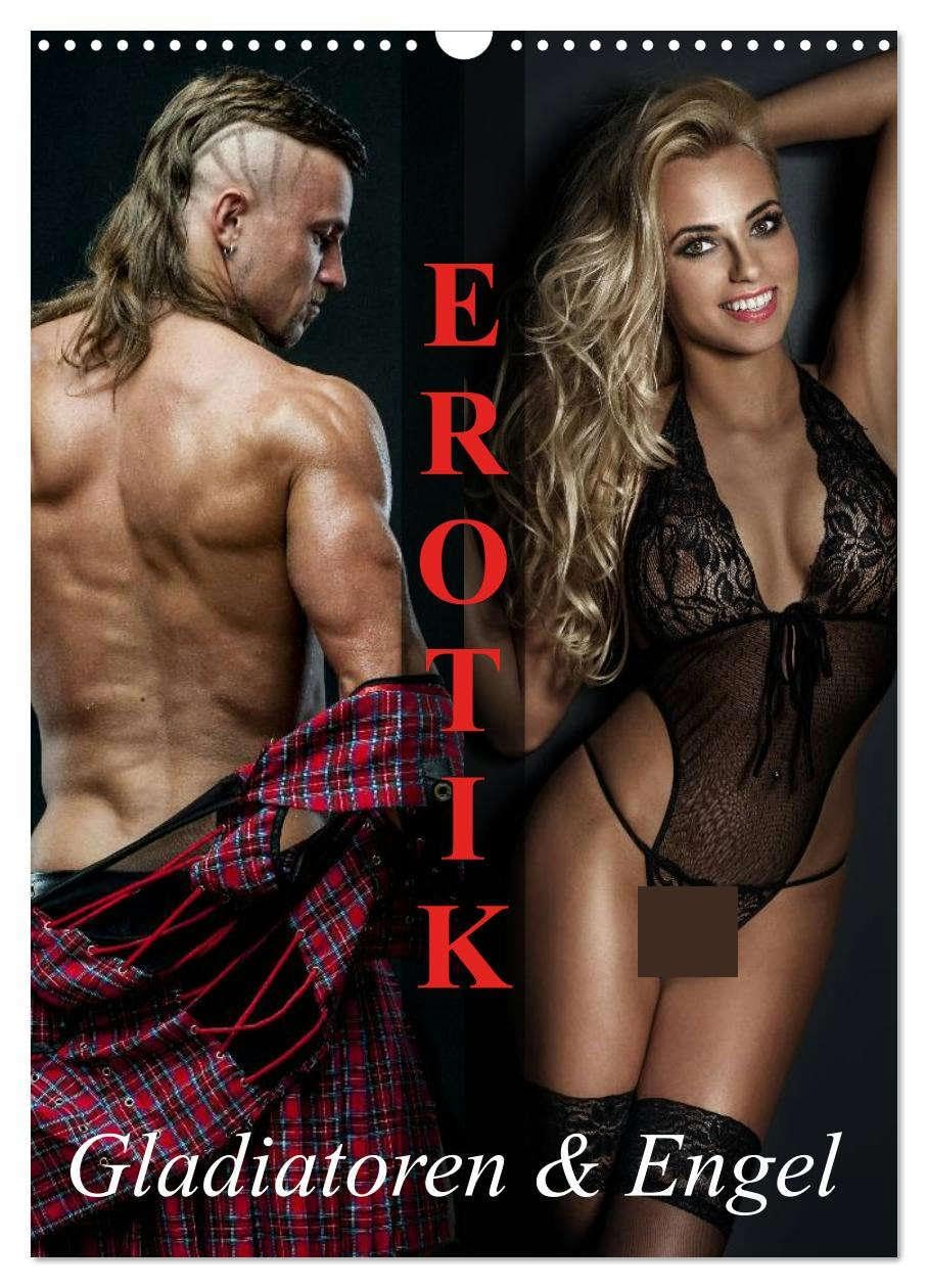 Calendrier érotique 2026 grand format A3 photo hommes et anges