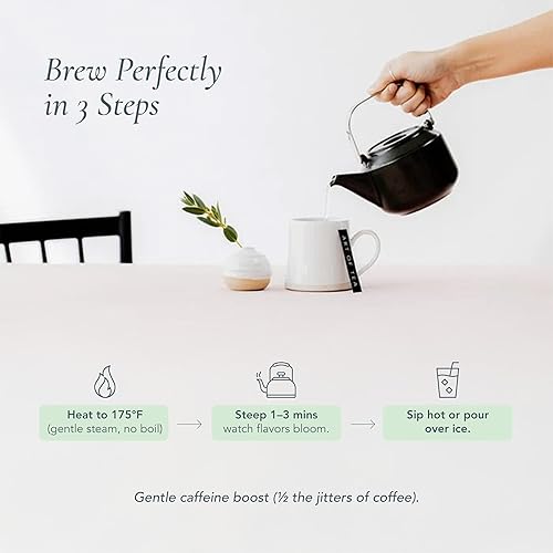 Vista 44 de Art of Tea Té orgánico Earl Grey Creme Lata de té artesanal de hojas sueltas de 2.5 onzas