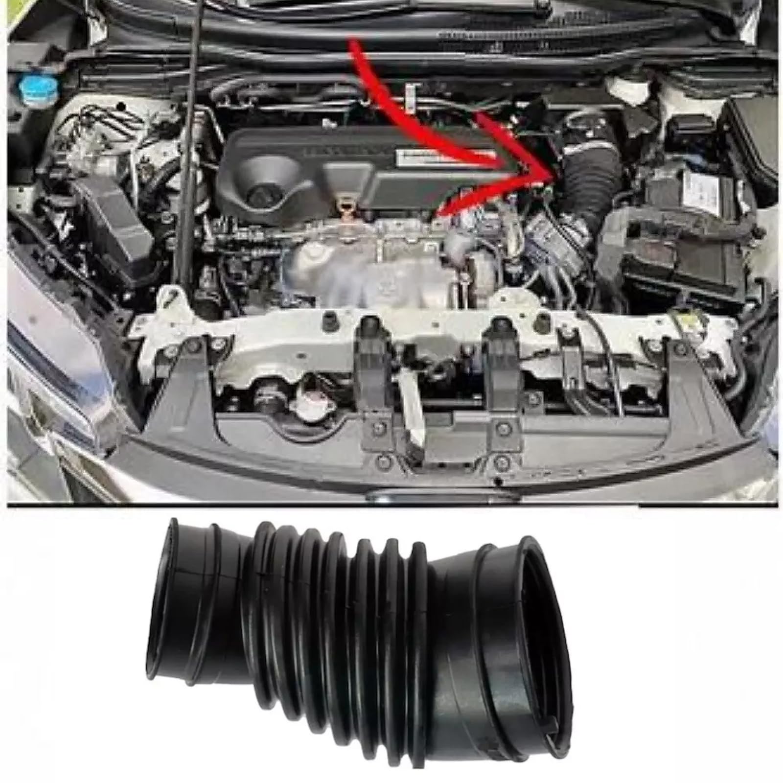 Luftfilter Ansaugschlauch Rohr Geeignet für 2013-2017 Honda CR-V CRV 1.6 17228-R5Z-G01, Luftansaugschlauch Ansaugrohr