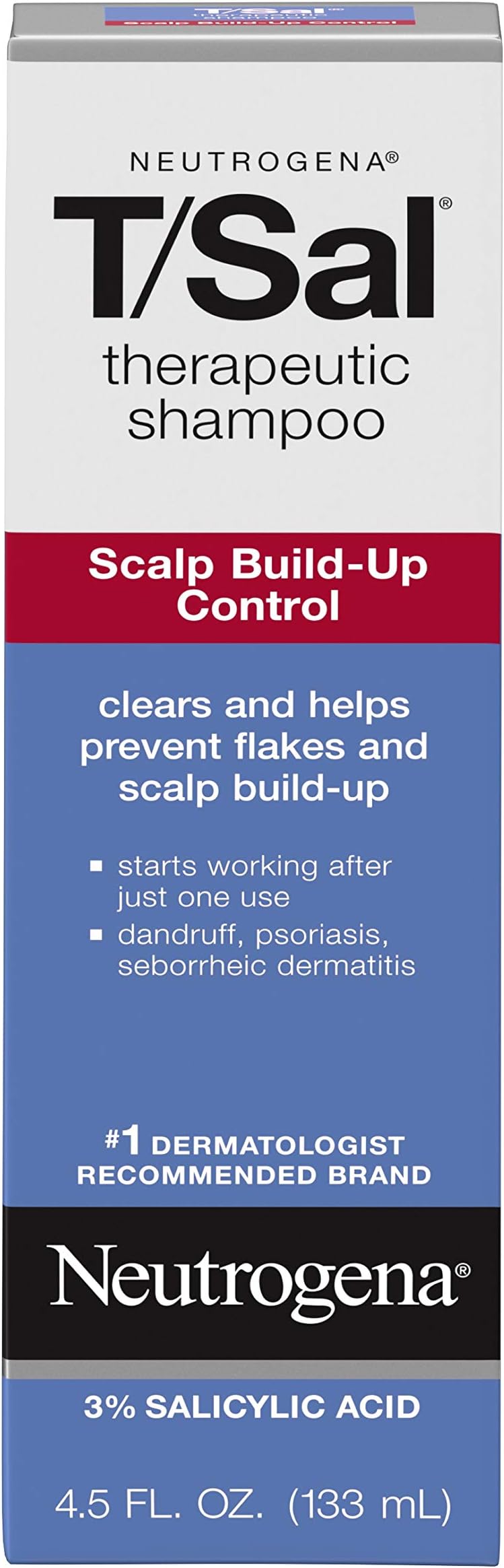 Neutrogena T/Sal Therapeutic Scalp Shampoo 4.5 fl. oz (Pack of 9)