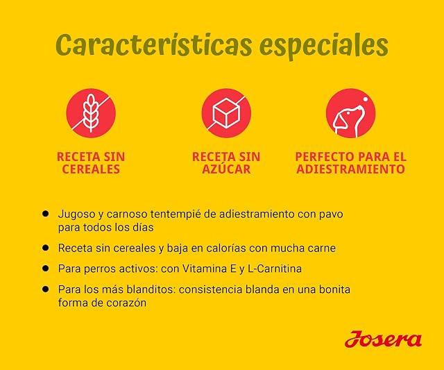 Foto 3 de 6 de JOSERA Meat Hearts Turkey (8 x 70 g)