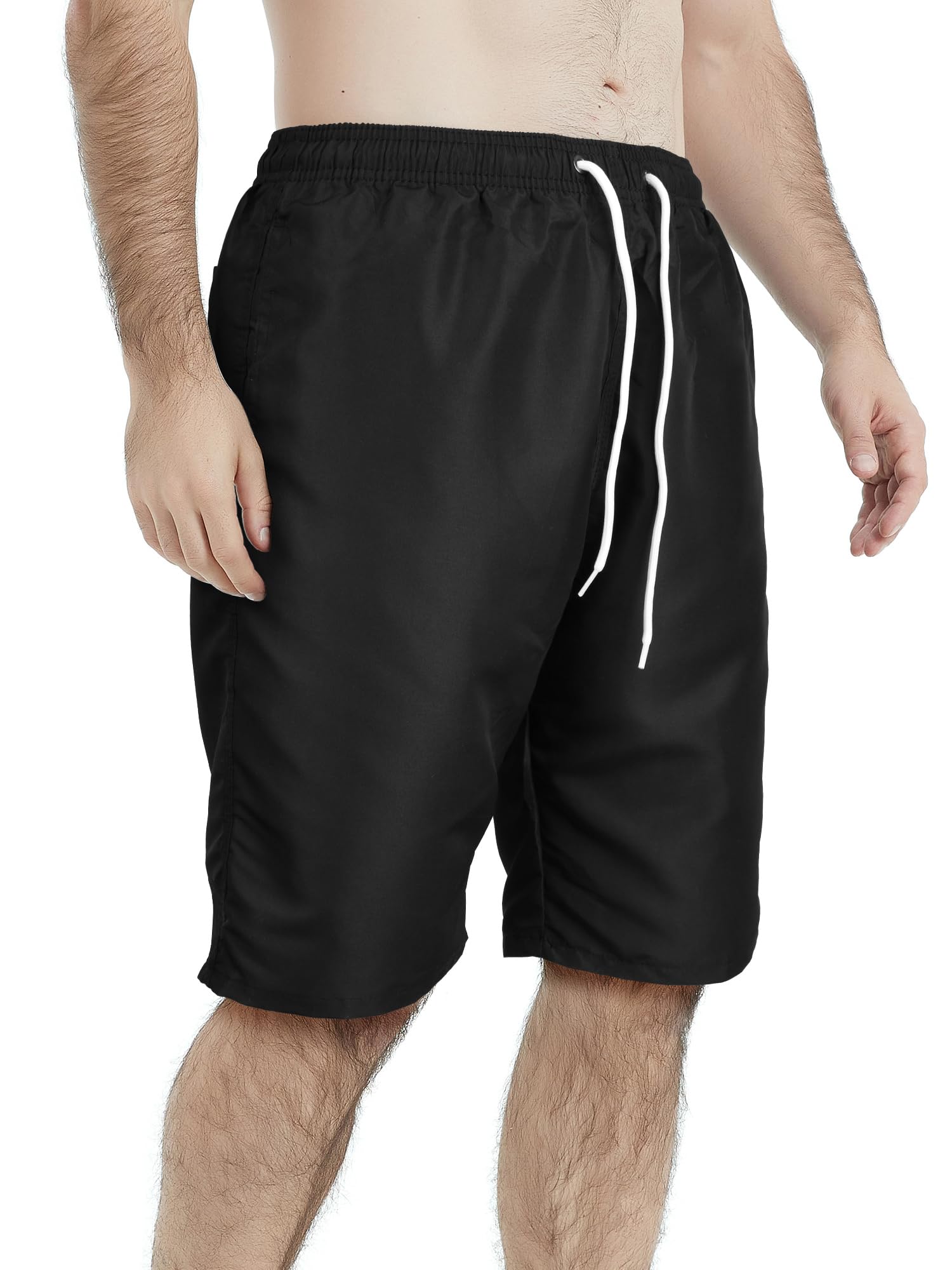 Mens Swim Trunks Swim Shorts Swimwear Swimsuit Beach Shorts Bathing Suits Quick Dry Waterproof