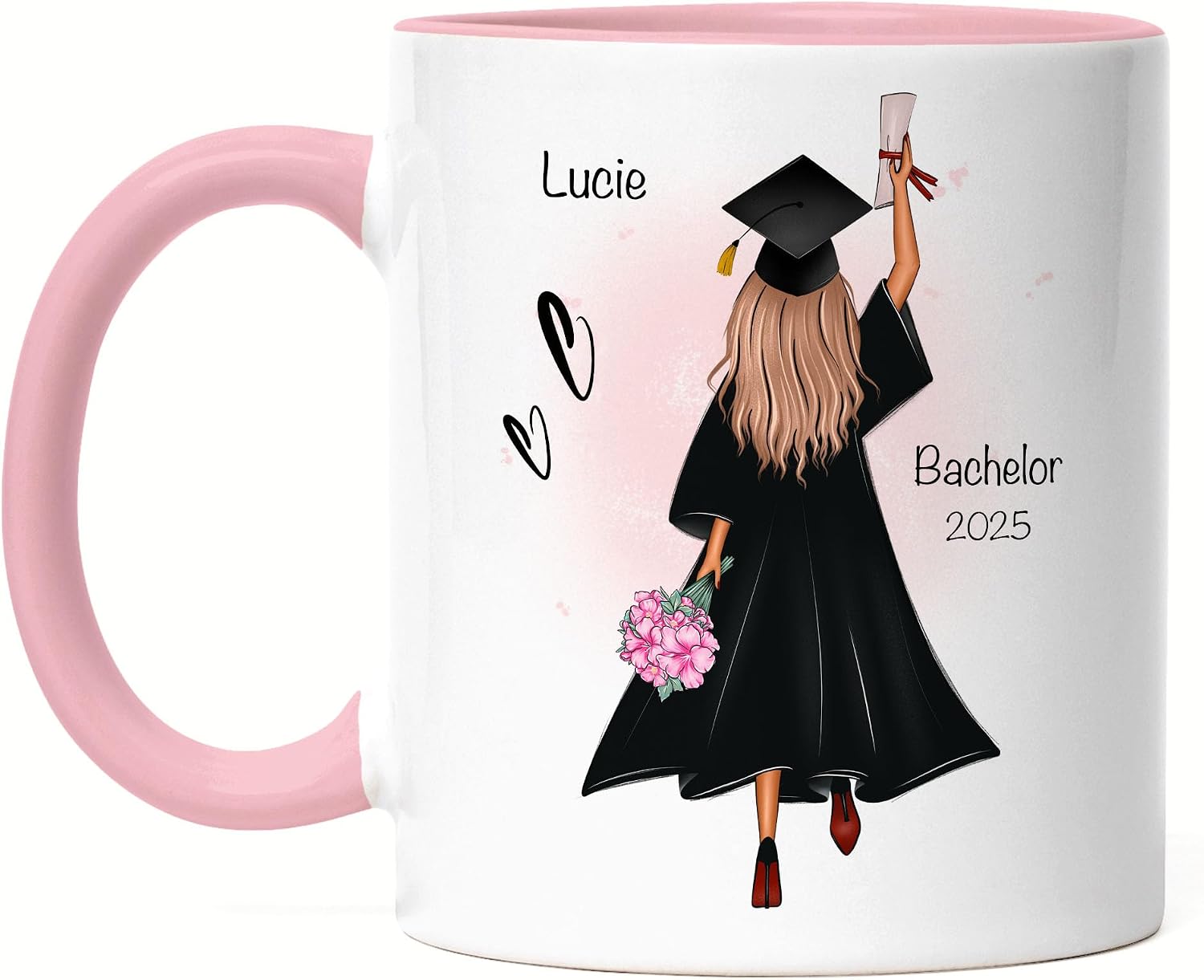 Mug diplôme personnalisé Bachelor/Master (Kiddle-Design)