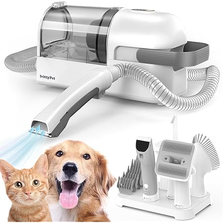 lvittyPet Pet Vacuum Brush: The Ultimate Grooming Solution for Furry Friends