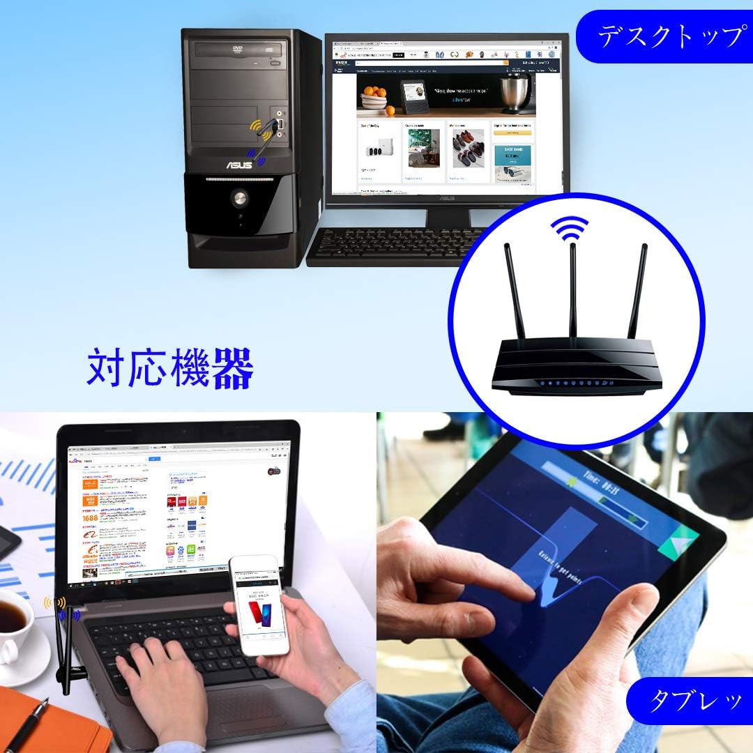 Best New USB WiFi Adapter-1200Mbps USB 3.0 Wireless Network WiFi Dongle with Dual Antenna for PC/Desktop/Laptop/Mac,Dual Band 2.4G/5G 802.11 ac,Support Windows 10/8/8.1/7/Vista/XP/2000, Mac OS 10.6-10.15 Discount New USB WiFi Adapter-1200Mbps USB 3.0 Wireless Network WiFi Dongle with Dual Antenna for PC/Desktop/Laptop/Mac,Dual Band 2.4G/5G 802.11 ac,Support Windows 10/8/8.1/7/Vista/XP/2000, Mac OS 10.6-10.15