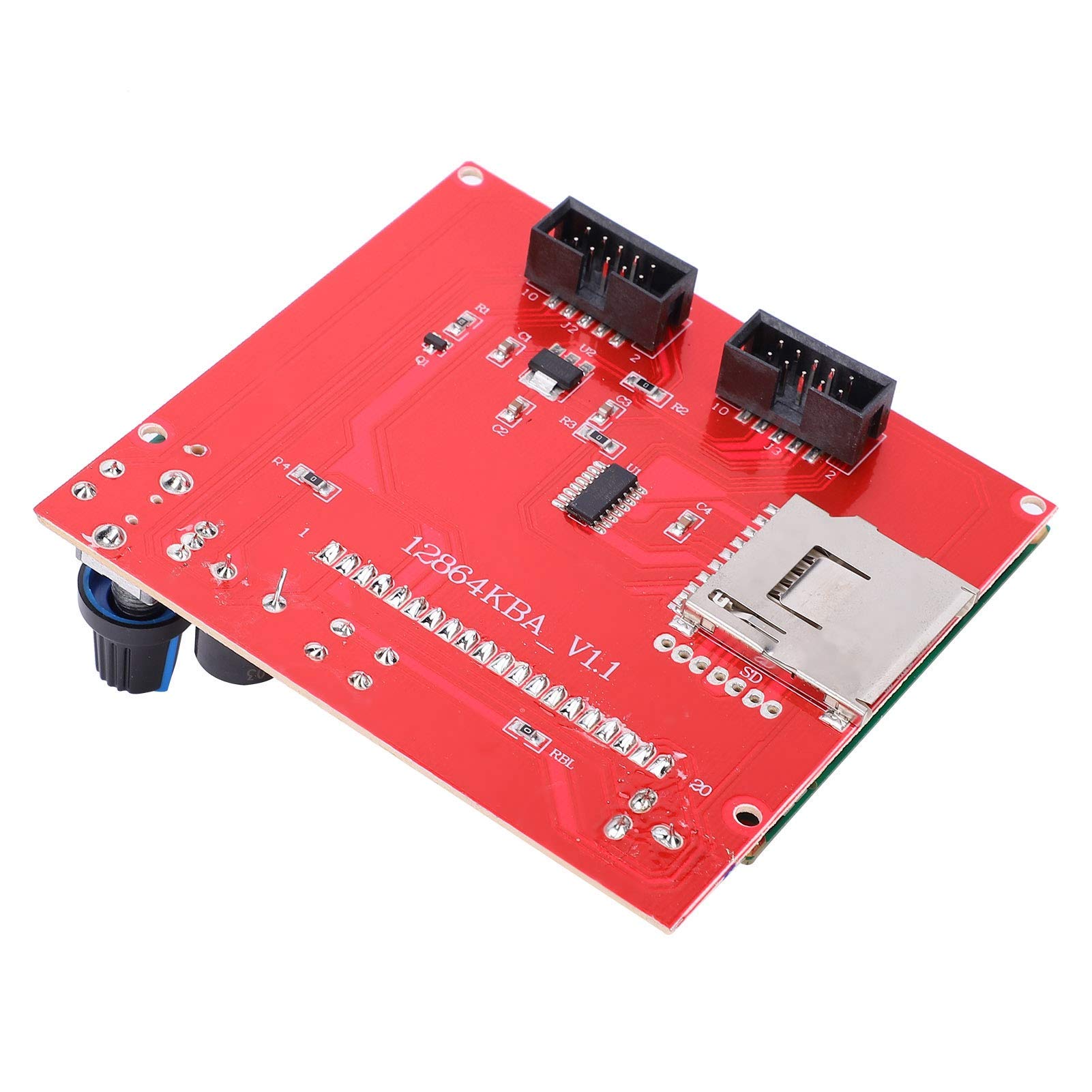 Carte contrôleur d'affichage Intelligent Graphique LCD 12864, Carte contrôleur Intelligente pour imprimante 3D, avec câble, pour imprimante 3D RepRap RAMPS 1.4