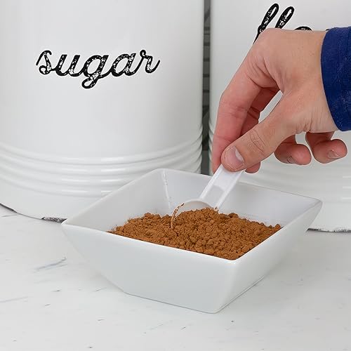 Miniatura 7 de Cornucopia Brands Paquete a granel de cucharaditas medidoras (paquete de 24) cucharas de 0.2 fl oz 5 cc que caben dentro de una botella de especias