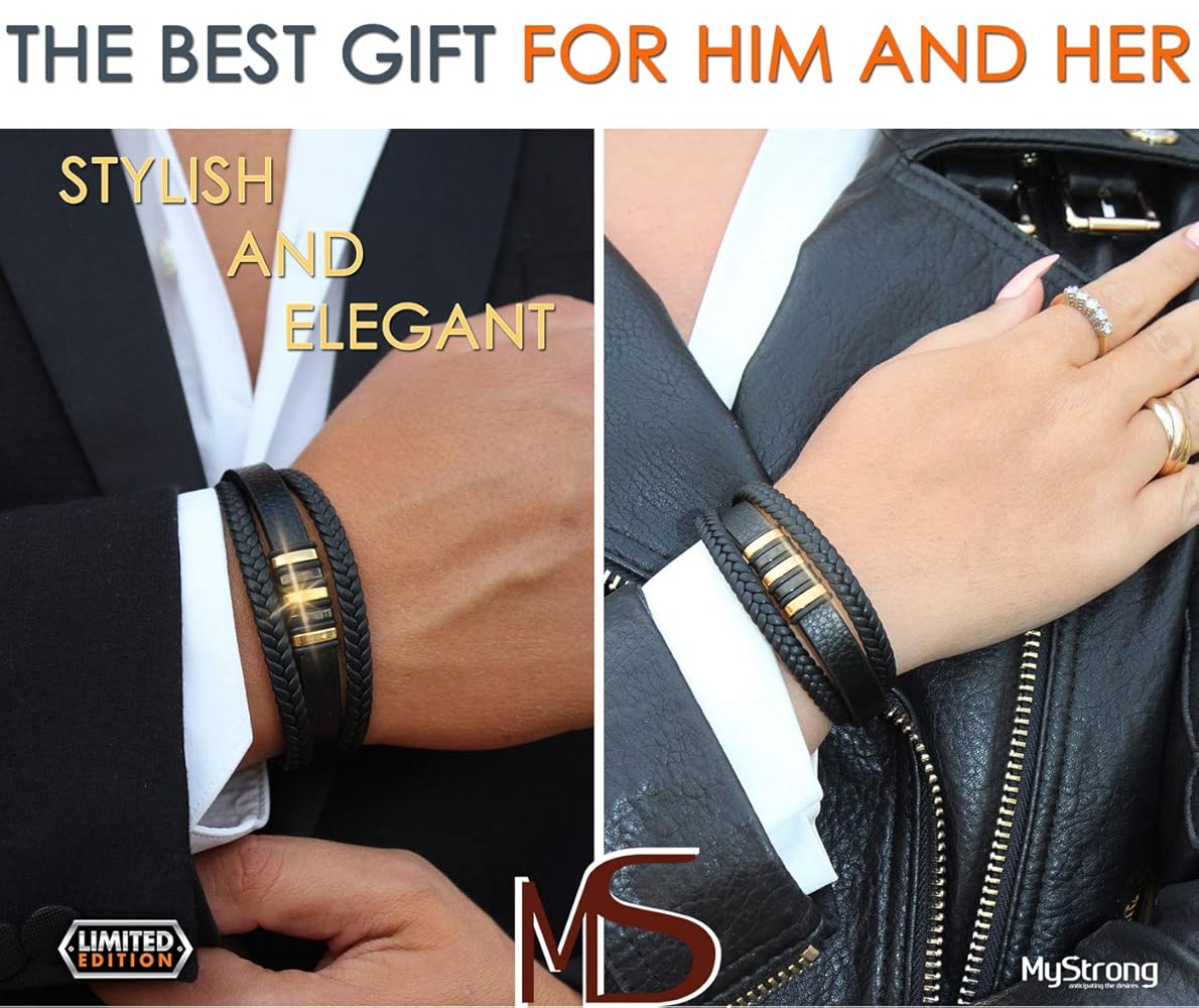 【SPERONE】24SS★ [Real Leather] String Leather Bracelet globi Leather Bracelet For Men | Genuine Wrap Braided