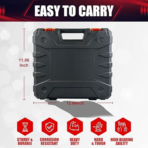 Miniatura 7 de Juego de cinceles de madera de 10 piezas, cinceles para tallar madera con guía de afilado, lápices de carpintero y piedra de afilar, acero CR-V (14