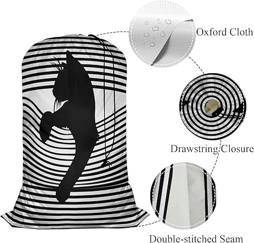 Miniatura 10 de Swono Bolsa de lavandería con patrón floral para lavar juguetes, bolsa de lavandería con cierre de cordón, hojas de acuarela, rosas, flores de