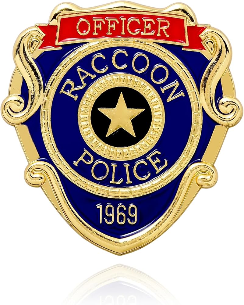 バイオハザードラクーンポリスバッジ Amazon.co.jp: バイオハザードポリスバッジピン - ラクーンシティ