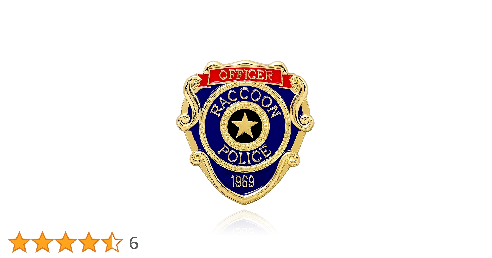 Amazon.co.jp: バイオハザードポリスバッジピン - ラクーンシティ