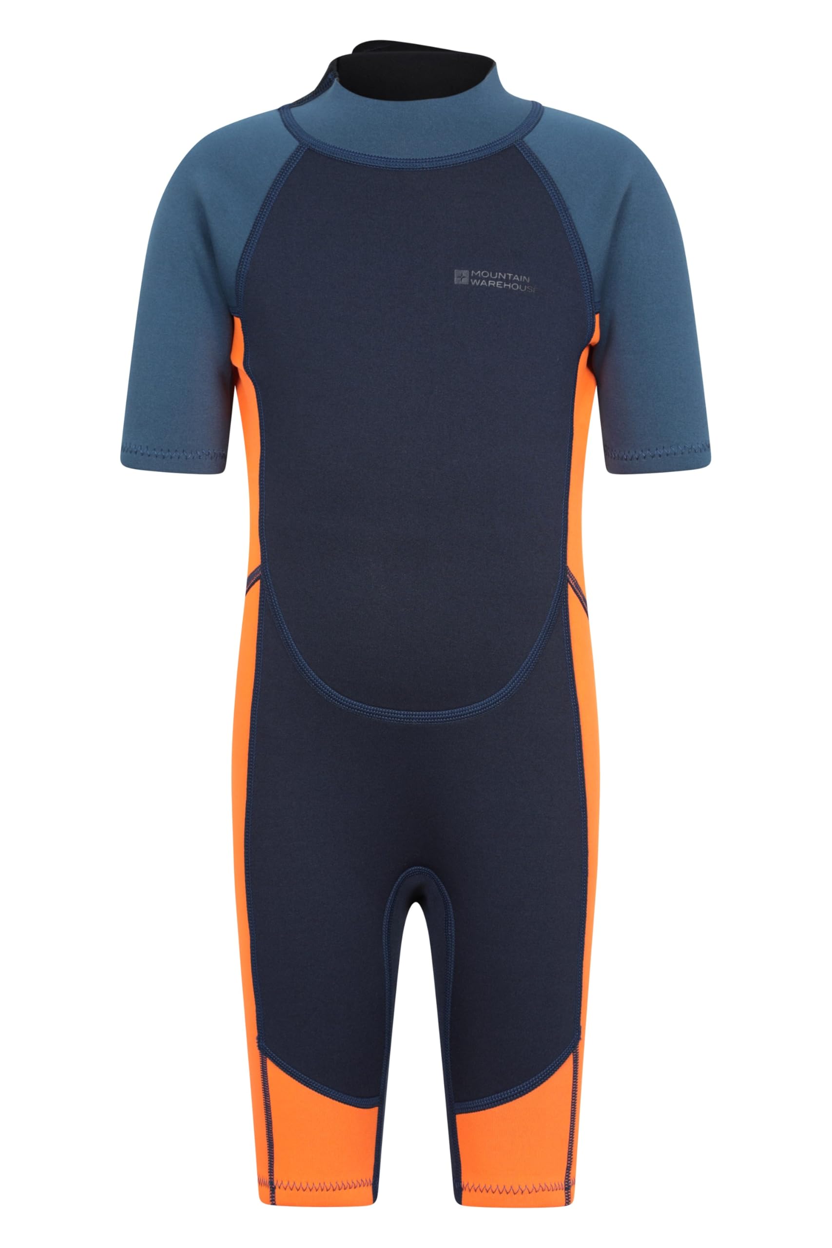 Sponsored Ad – Kids Shorty Wetsuit - 2.5mm Thickness, Flat Seams, Easy Glide Zip Children's Wetsuit, Neoprene, Adjustable Neck Closure - For Surfing, Swimming,