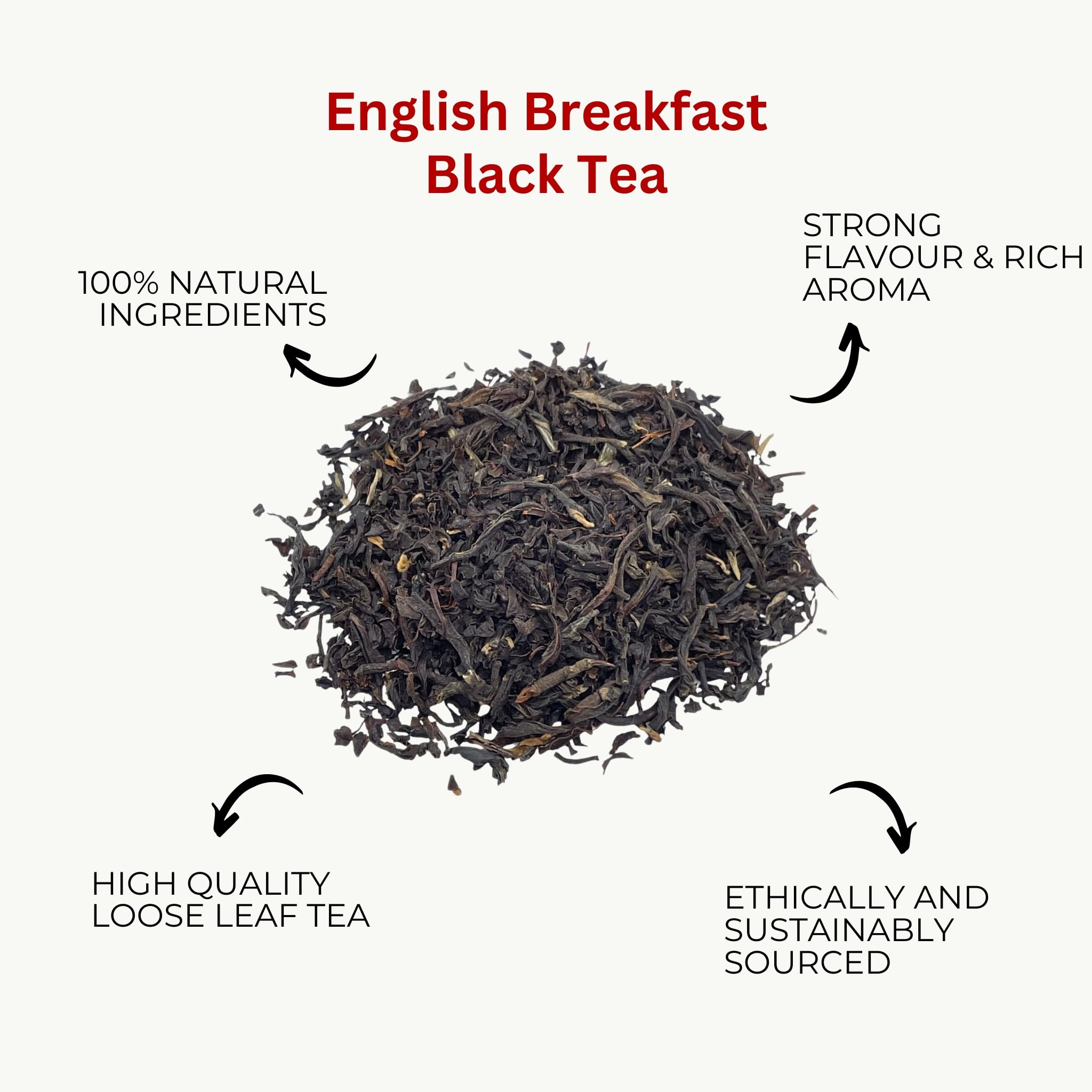 Tè English Breakfast, Tè Nero Sfuso, Camellios (1kg)