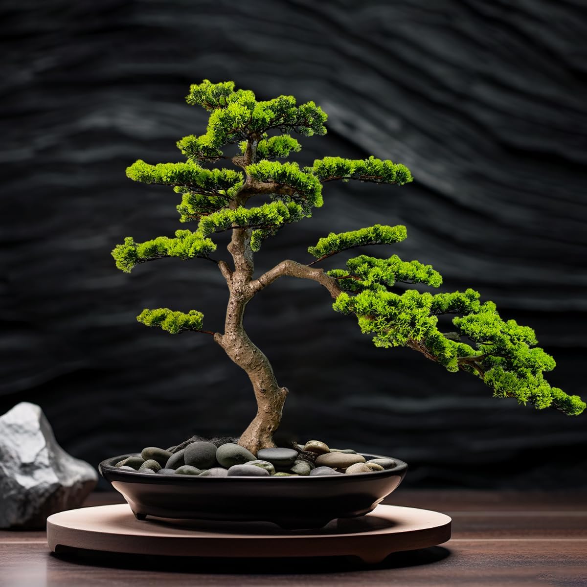 Artificial Juniper Bonsai Tree (3ft) - Image 9
