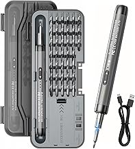 GOSO Precision Screwdriver Set, Electric Screwdriver, Tool Set, Tools, Triangular Screwdriver, Special Screwdriver, Smartphone Appliances, Pen Type, Replacement Screwdriver, 46 in 1, Storage Case,