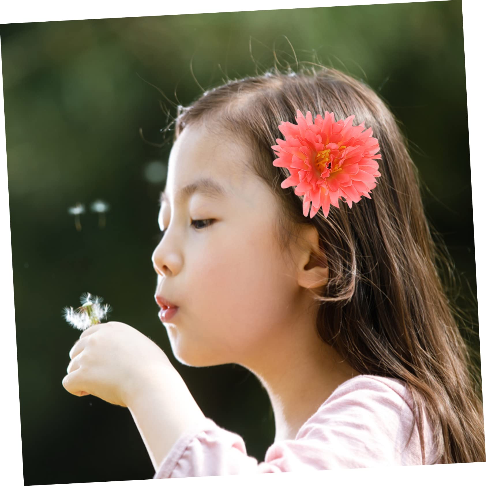 Toyvian 84pezzi Fermagli Per Forma Di Fiore Per Donne e Bambine Accessori Eleganti Per Acconciature Per Eventi e Uso Quotidiano Colori