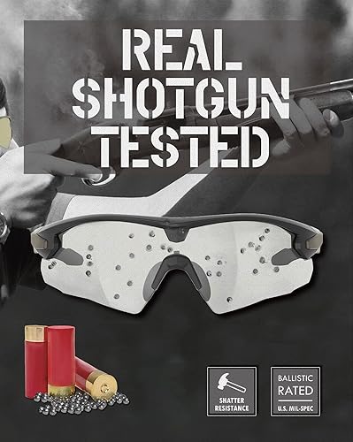 Miniatura 7 de HUNTERSKY - Gafas tácticas de tiro de grado militar, protección contra impactos balísticos, Airsoft Paintball