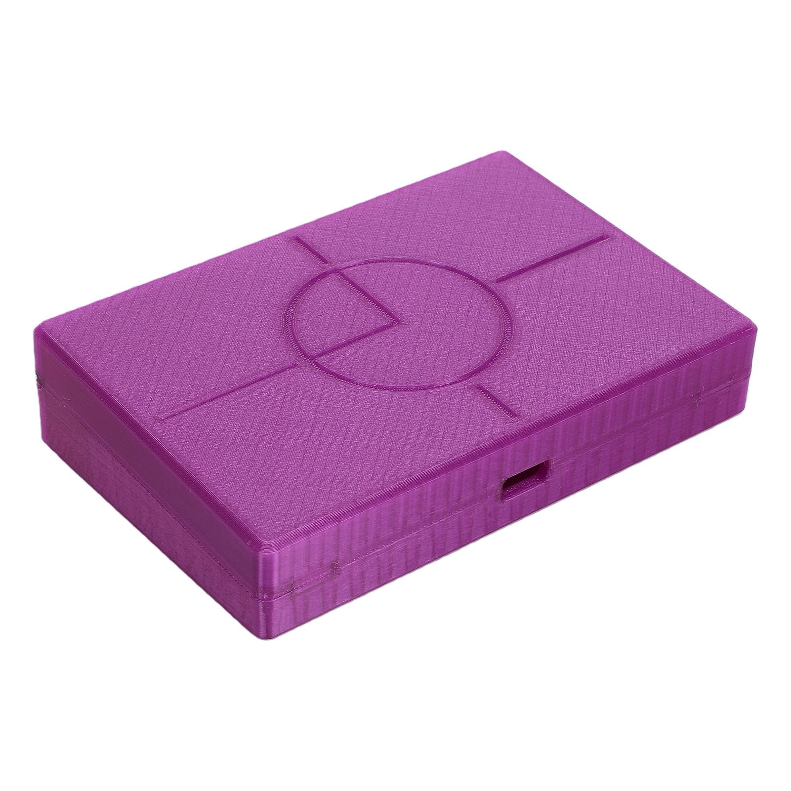 lyrlody Custodia per Console di Gioco retrò, Custodia per Console di Gioco in PETG con Apertura Frontale, Design Antiurto e Resistente all'acqua, 14,8 X 10 X 3,8 Cm per Flip 2 Viaggiatori (PURPLE)