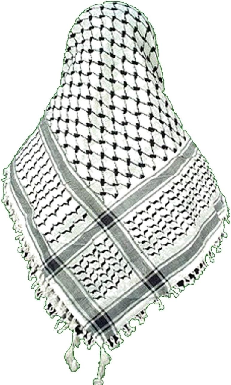Authentic - New Arab - Yasser Arafat Palestinian - Shemagh - Keffiyeh Scarf by VAIFLEX