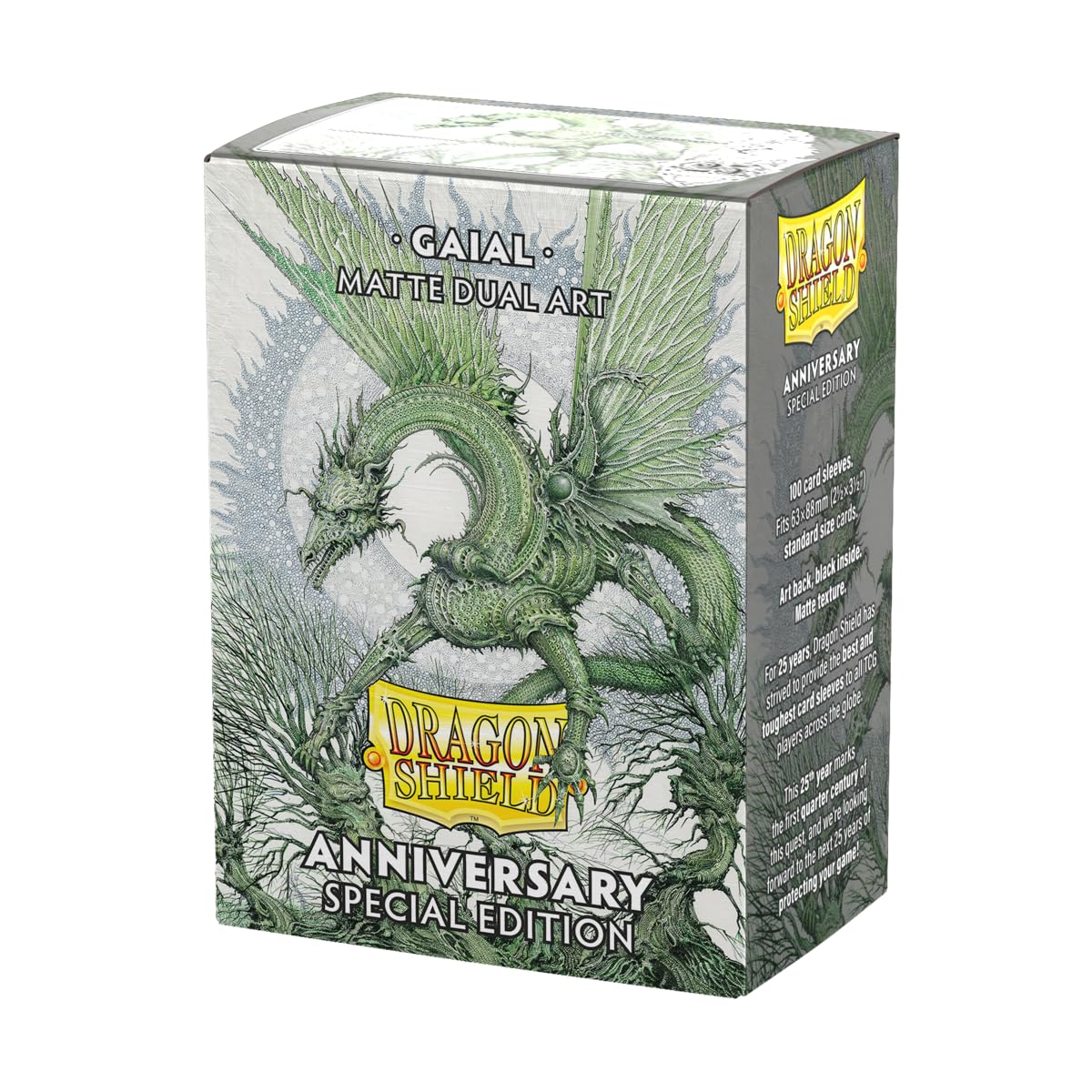 Dragon Shield | Matte Art Sleeves | Special Edition - Gaial | 100 CT - Smooth & Tough Premium TCG Sleeves | Compatible with Pokemon, One Piece & Magic the Gathering — image 1