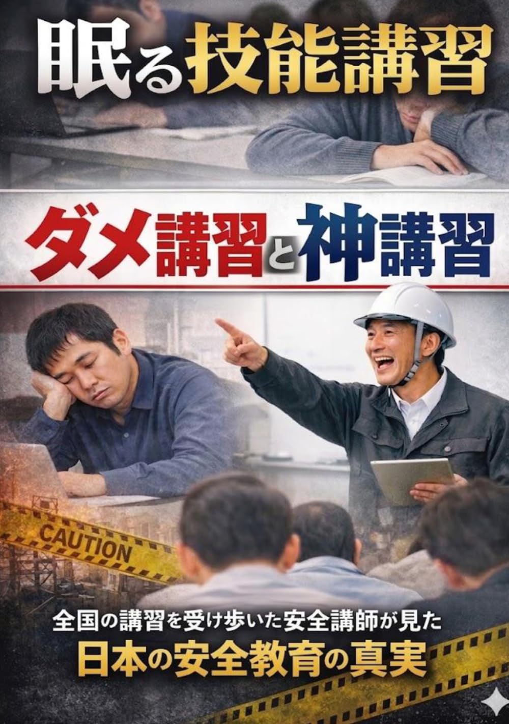 眠る技能講習ダメ講習と神講習: 全国の講習を受け歩いた安全講師が見た日本の安全教育の真実