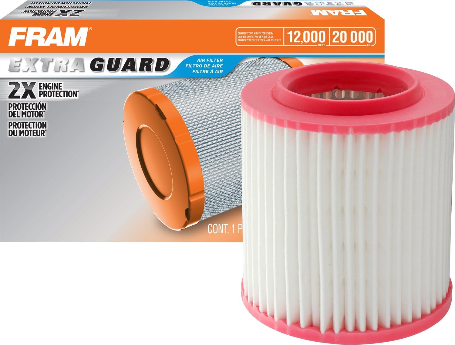 Fram® CA10470 - Extra Guard™ Rigid Panel Rectangular Air Filter