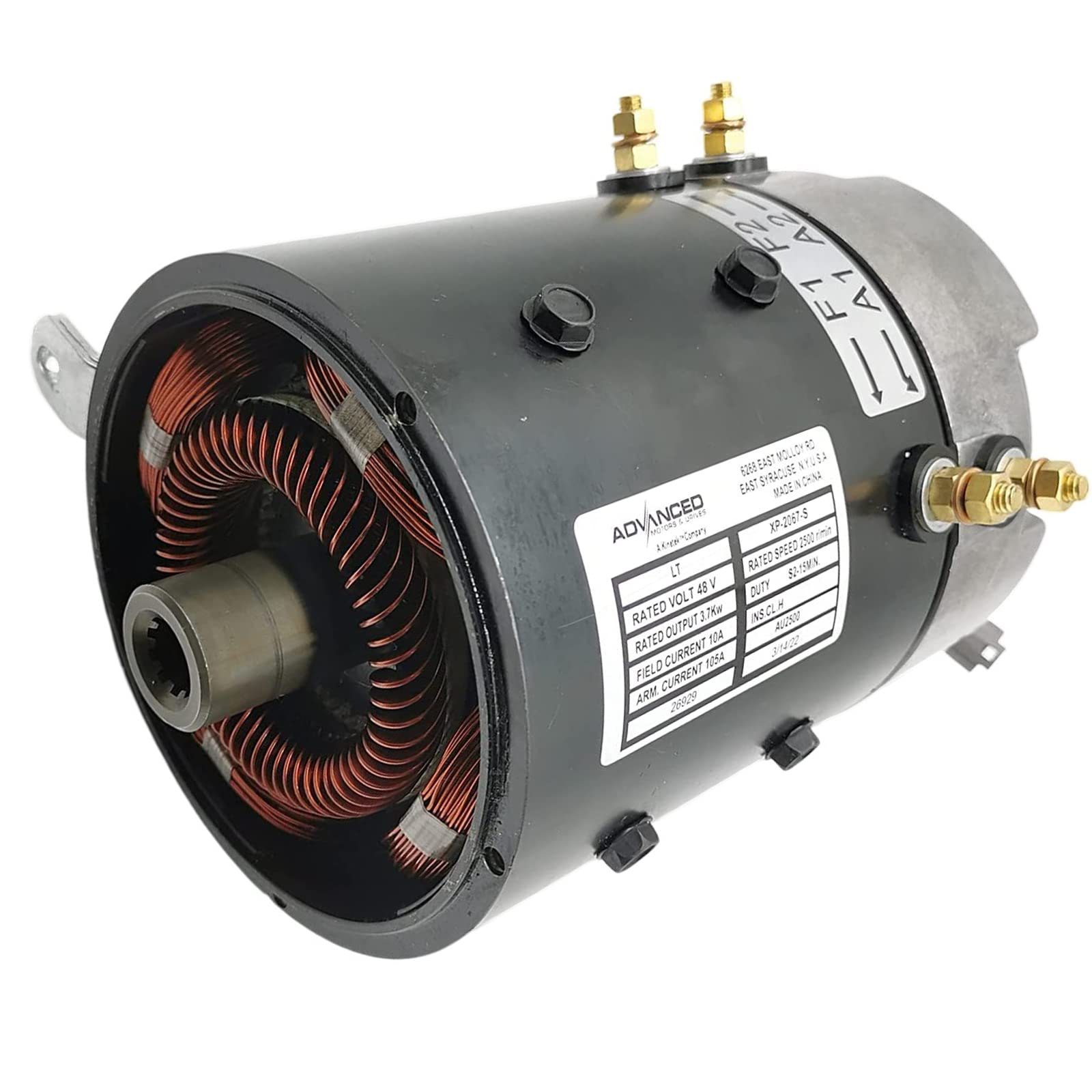 Amazon.com: Nayuank 48V DC SepEx Motor for Club Car Golf Cart
