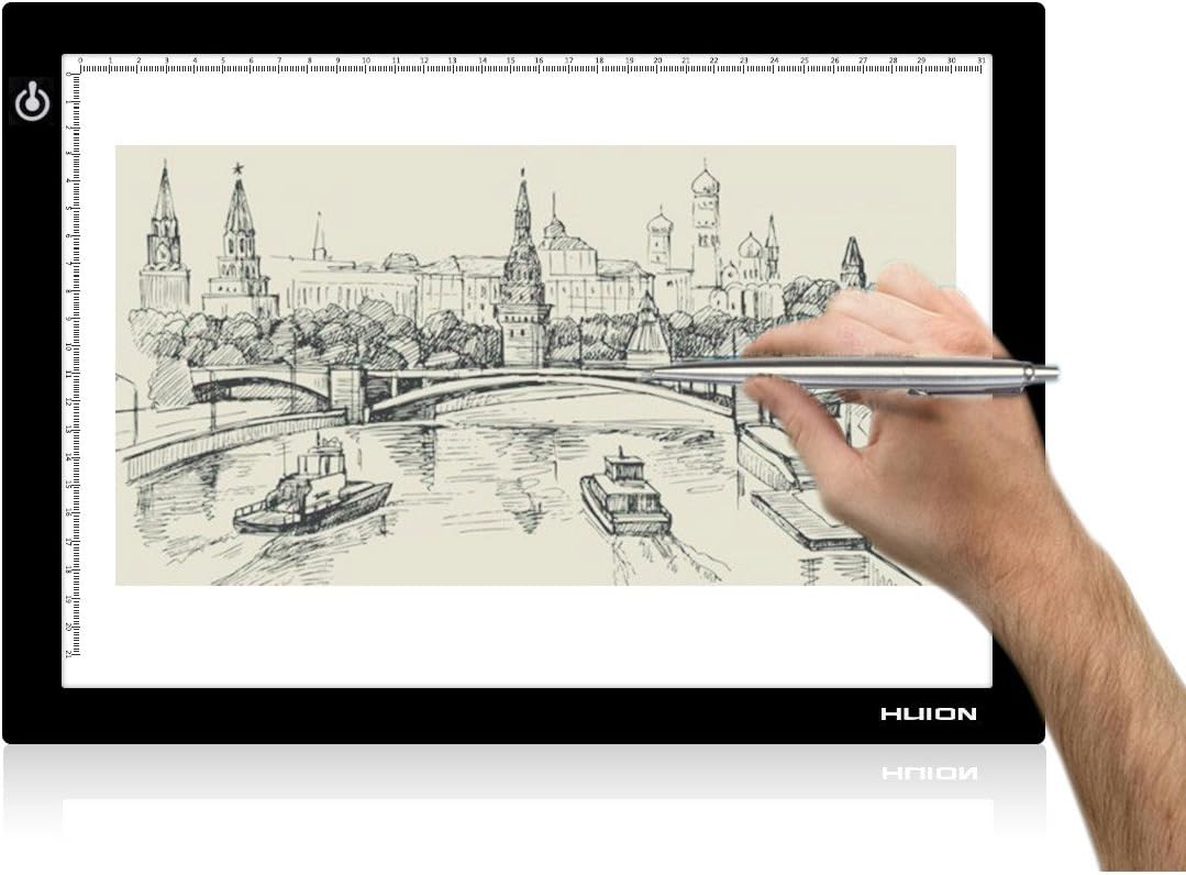 L4S LED Light Box A4 Ultra-Thin USB Powered Adjustable Light Pad for Tracing